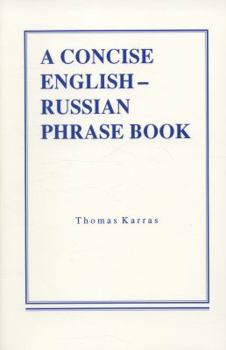 Paperback Concise English Russian Phrase Book