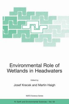 Paperback Environmental Role of Wetlands in Headwaters Book