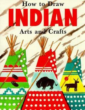 Paperback How To Draw Indian Arts & Crafts Book