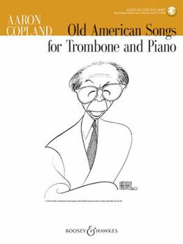Paperback Old American Songs: Trombone and Piano Book
