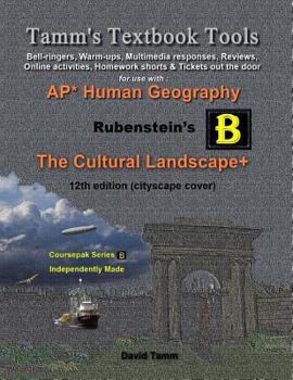 Paperback The Cultural Landscape 12th edition+ Activities Bundle: Bell-ringers, warm-ups, multimedia responses & online activities to accompany the Rubenstein t Book
