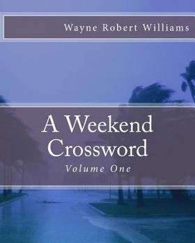 Paperback A Weekend Crossword Volume One Book