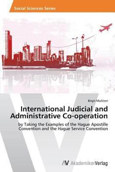 Paperback International Judicial and Administrative Co-operation Book