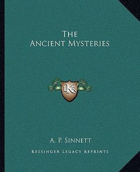 Paperback The Ancient Mysteries Book