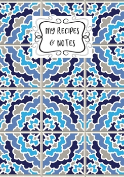 Paperback My Recipes & Notes: Elegant Blank Recipe Book to Write in, Document all Your Special Recipes and Notes, Perfect to Make Your Own Recipe Bo Book