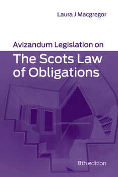 Paperback Avizandum Legislation on the Scots Law of Obligations Book