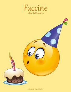 Paperback Faccine Libro da Colorare 1 [Italian] Book