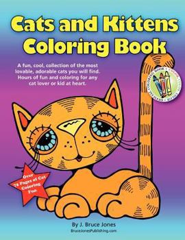 Paperback Cats and Kittens Coloring Book