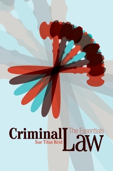 Paperback Criminal Law: The Essentials Book