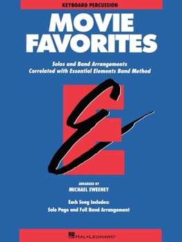 Paperback Essential Elements Movie Favorites - Keyboard Percussion Book