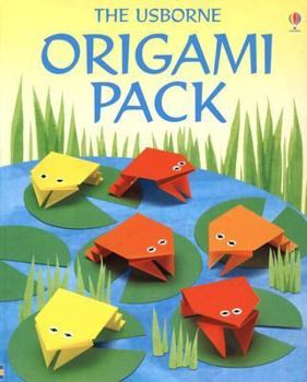 Hardcover The Usborne Origami Pack [With Paper] Book