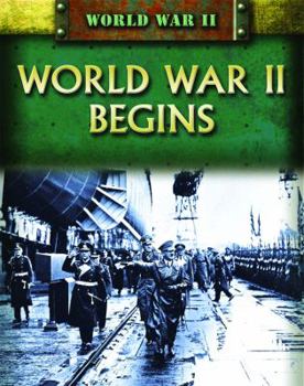 Library Binding World War II Begins Book