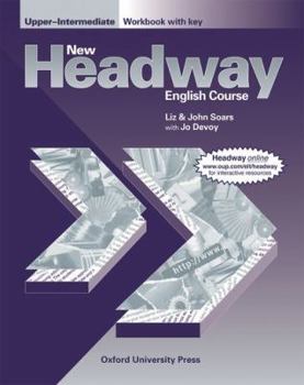 Paperback New Headway English Course Upper-Intermediate: Workbook (with Key) Book