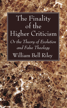 Paperback The Finality of the Higher Criticism Book