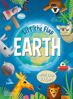 Hardcover Lift-The-Flap Earth Book