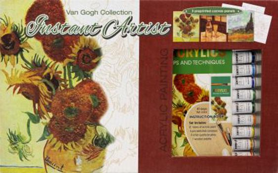 Paperback Van Gogh Collection: Acrylic Painting (Instant Artist Deluxe) Book