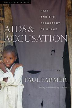 Paperback AIDS and Accusation: Haiti and the Geography of Blame, Updated with a New Preface Book