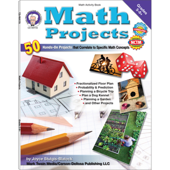 Paperback Math Projects, Grades 5 - 12 Book
