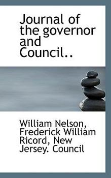 Journal of the Governor and Council