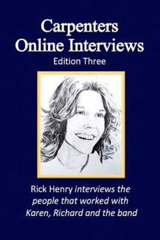 Paperback Carpenters Online Interviews Edition Three Book