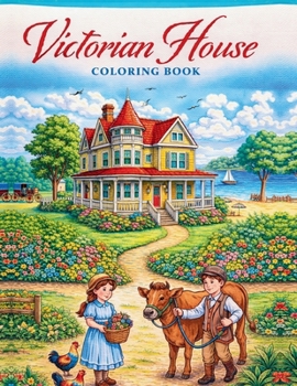 Victorian House Coloring Book: An Adult Coloring Book with Beautiful Houses, Cozy Cabins, Luxurious Mansions, Country Homes, and More!