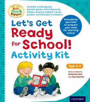 Paperback Read With Biff, Chip and Kipper Let's Get Ready For School Book