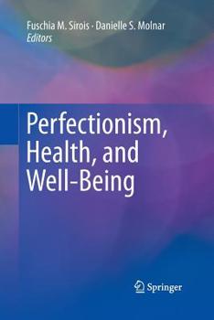 Paperback Perfectionism, Health, and Well-Being Book