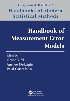 Paperback Handbook of Measurement Error Models Book