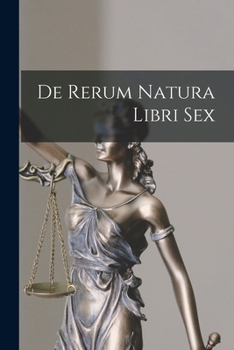 Paperback De Rerum Natura Libri Sex [Latin] Book