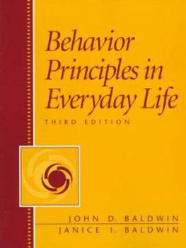 Paperback Behavior Principles in Everyday Life Book