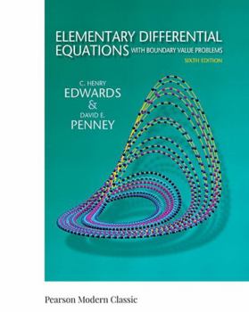 Paperback Elementary Differential Equations with Boundary Value Problems (Classic Version) Book