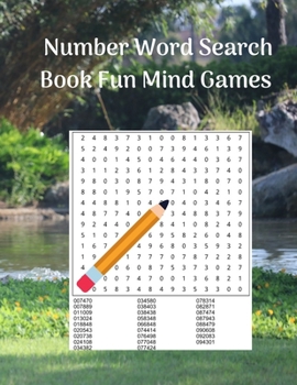 Paperback Number Word Search Book Fun Mind Games: 100 Exciting Number Puzzles for Adults Book