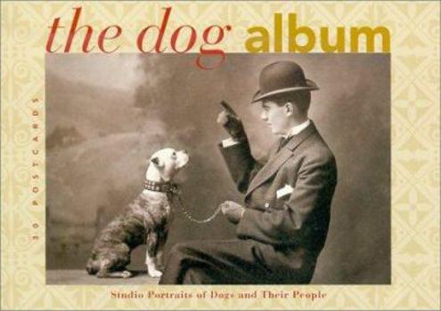 Card Book The Dog Album: Studio Portraits of Dogs and Their People - Postcard Book