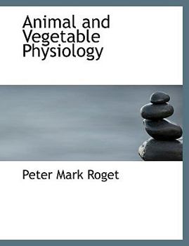 Paperback Animal and Vegetable Physiology Book