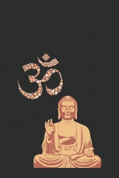 Om Sign Notebook: Om Sign Hinduism Buddhism Meditation Notebook or Journal (6 x 9 inches) cream paper with 120 pages dot grid present for girl woman and man