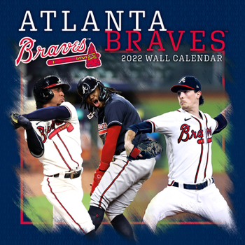 Calendar Atlanta Braves 2022 12x12 Team Wall Calendar Book