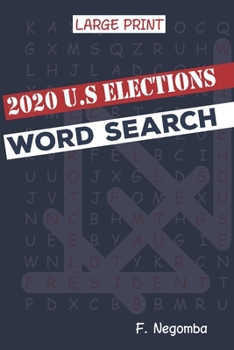 Paperback 2020 U.S Elections Word Search Book