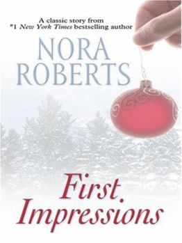 Hardcover First Impressions [Large Print] Book