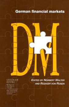 Hardcover German Financial Markets Book
