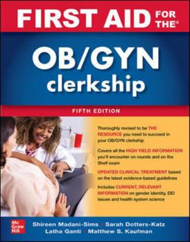 Paperback First Aid for the Ob/GYN Clerkship, Fifth Edition Book