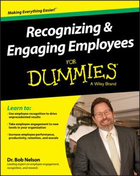Paperback Recognizing & Engaging Employees for Dummies Book
