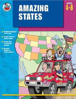 Paperback Amazing States, Grades 4 - 8 Book