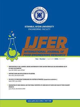 Paperback Istanbul Aydin University Engineering Faculty International Journal of Food Engineering Research: Ijfer Book