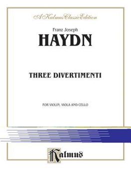 Paperback Three Divertimenti (Kalmus Edition) Book
