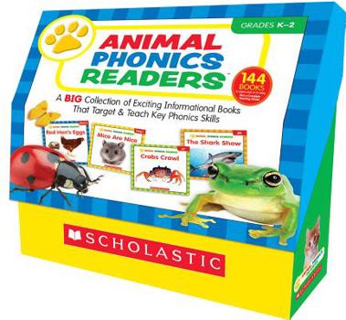 Paperback Animal Phonics Readers Class Set: A Big Collection of Exciting Informational Books That Target & Teach Key Phonics Skills Book