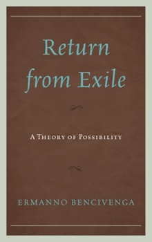 Hardcover Return From Exile: A Theory of Possibility Book