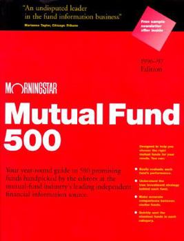 Paperback Morningstar Mutual Fund Five Hundred Nineteen Ninety Six Ed. Book
