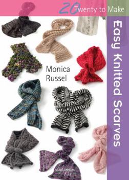 Paperback Easy Knitted Scarves Book