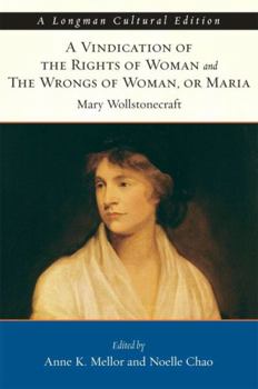 Paperback Vindication of the Rights of Woman and the Wrongs of Woman, A, or Maria Book