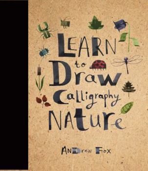 Hardcover Learn to Draw Calligraphy Nature Book